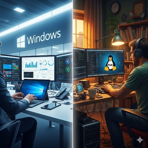 Windows vs. Linux for Developers: Which OS Actually Wins in 2025?