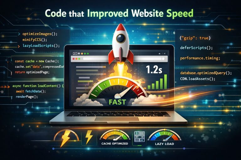 One Line of Code Cut My Website Load Time by 67% — Here’s What I Changed