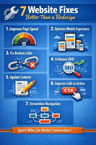 You Don’t Need a New Website — You Need These 7 Fixes